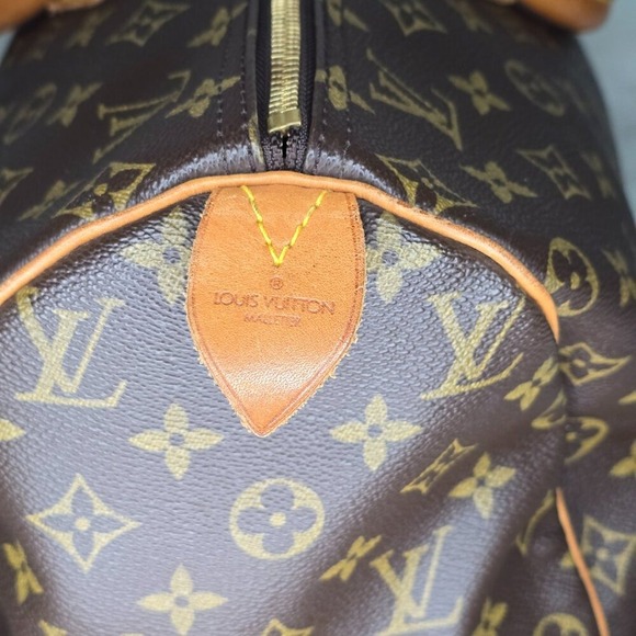 Louis Vuitton Speedy Duffle 40 Brown Leather - Picture 5 of 16